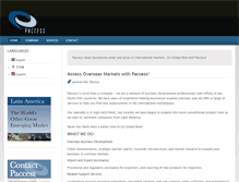 Tablet Screenshot of paccess.com